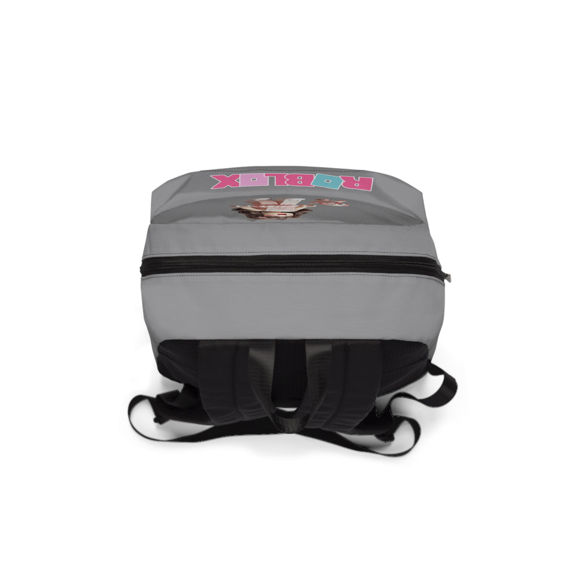 Roblox Soft Girl & Doggy Backpack Grey