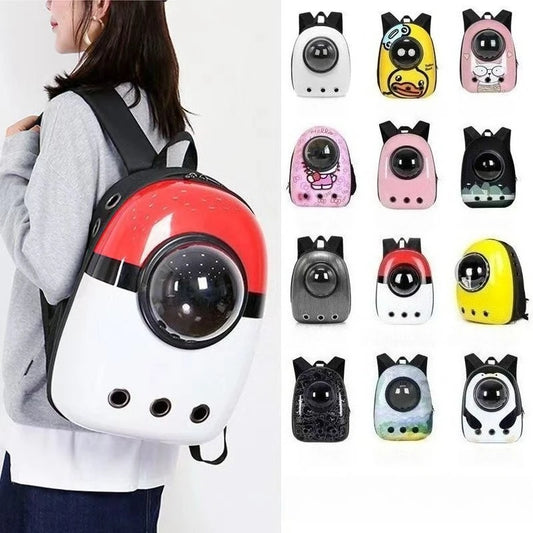 Portable pet carrier travel backpack for cats and dogs pet supplies pet bag cat backpack space