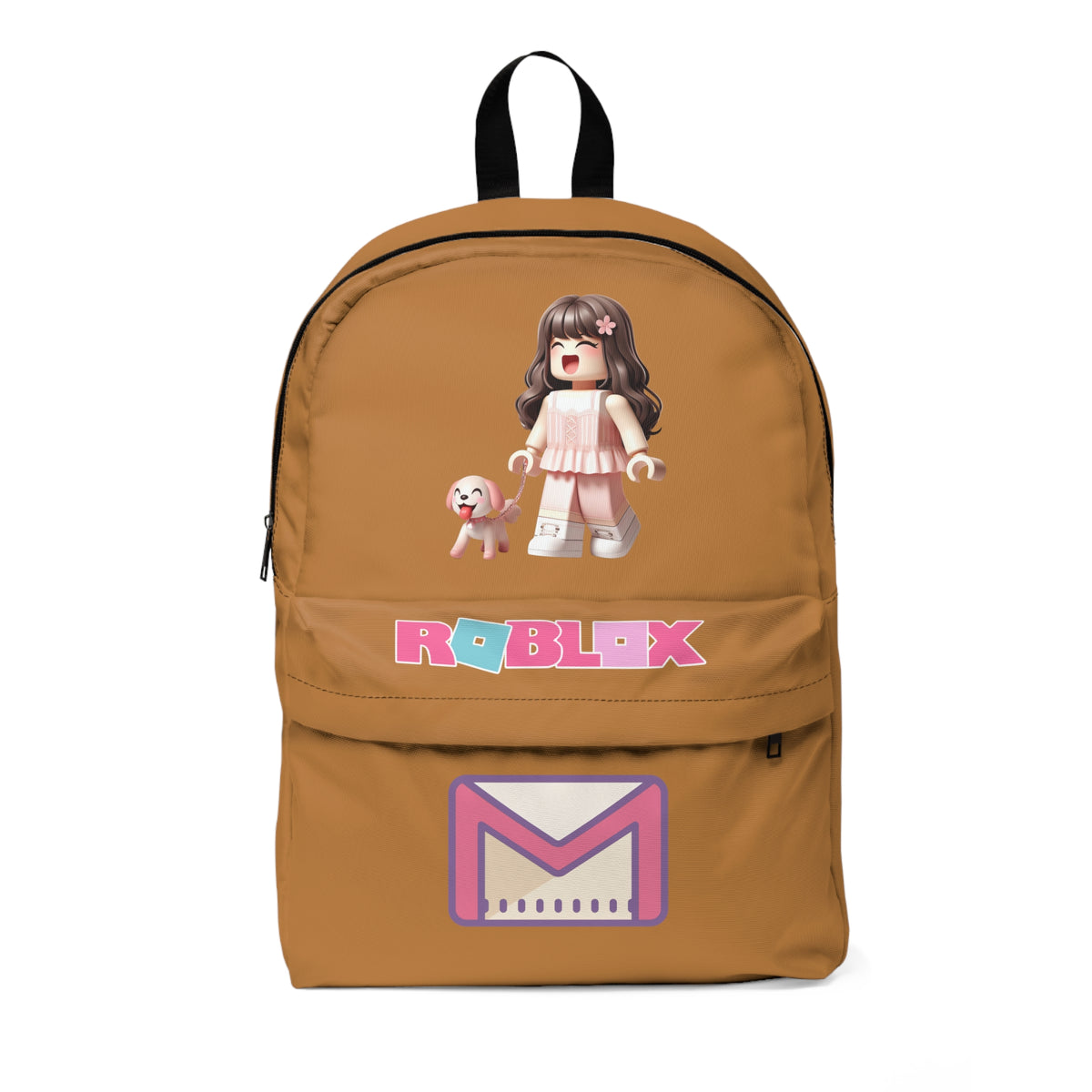Roblox Soft Girl & Doggy Backpack Light brown