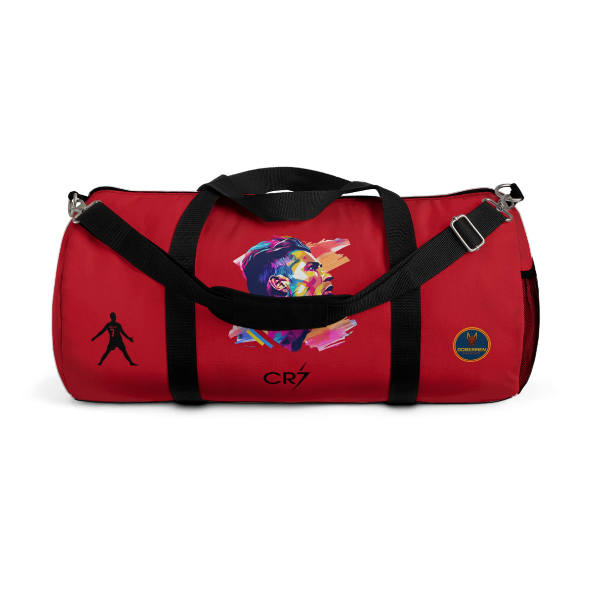 Premium Cristiano Ronaldo Duffel Bag Dark red 🏆⚽