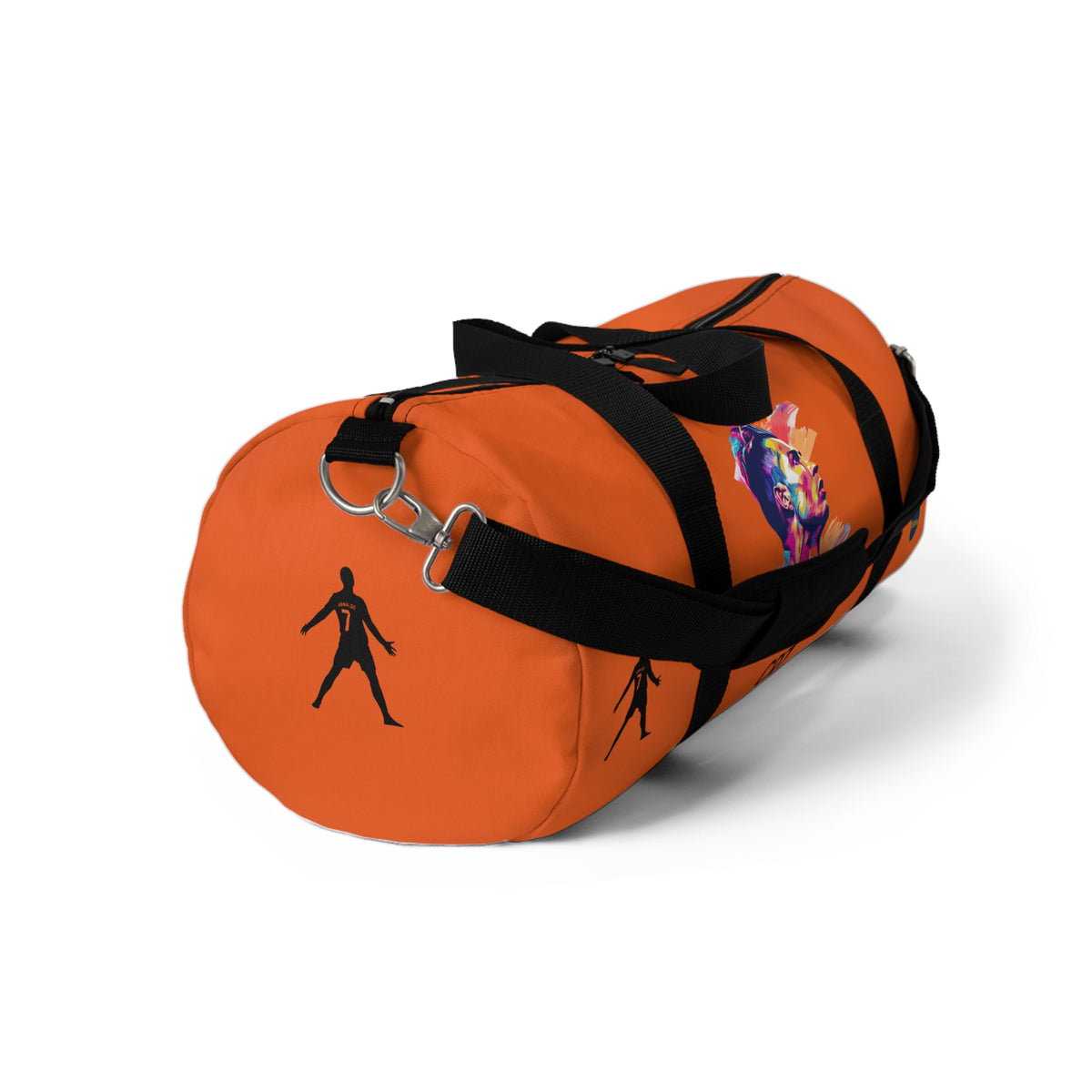Premium Cristiano Ronaldo Duffel Bag Orange 🏆⚽