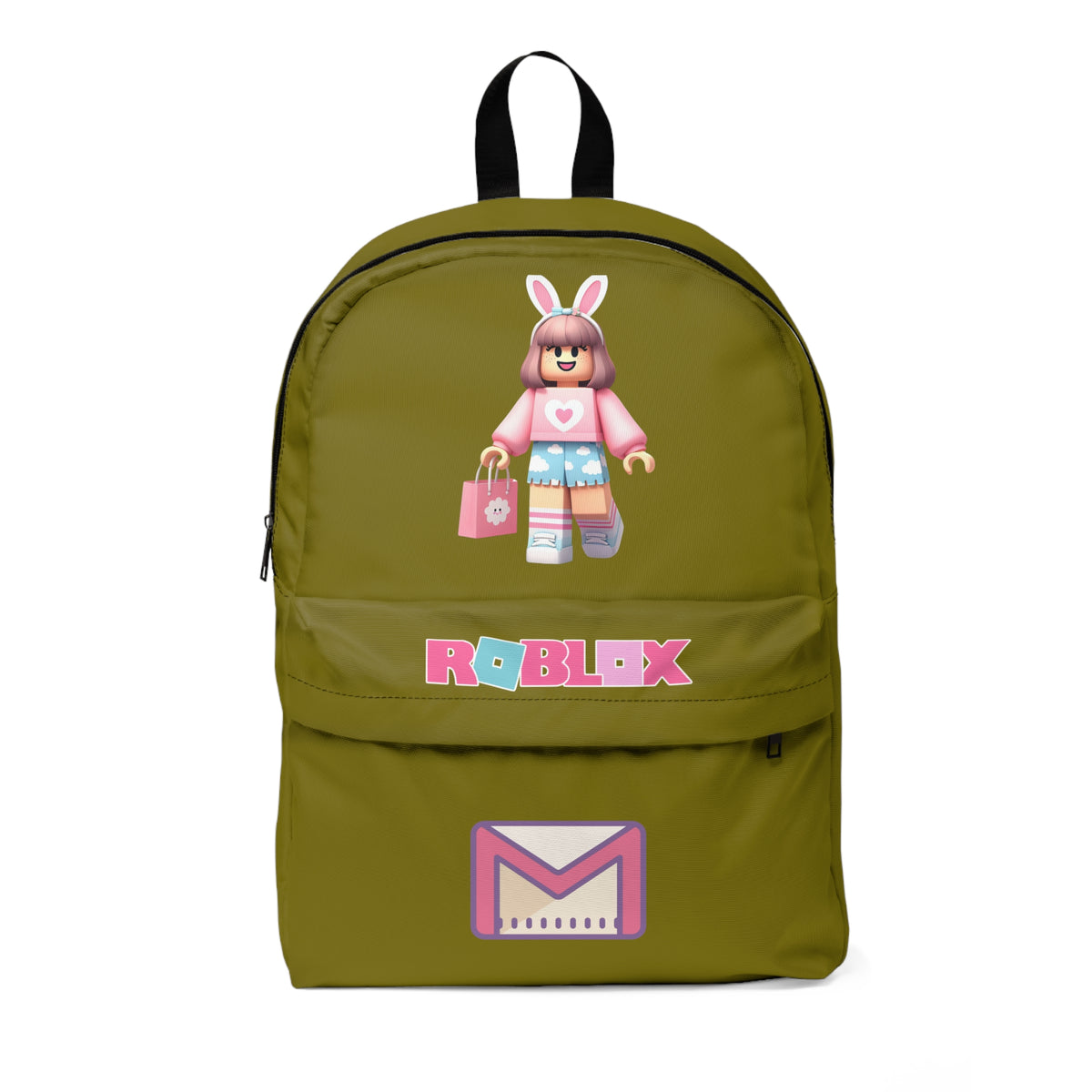 Roblox Bunny Girl Backpack Deep Olive