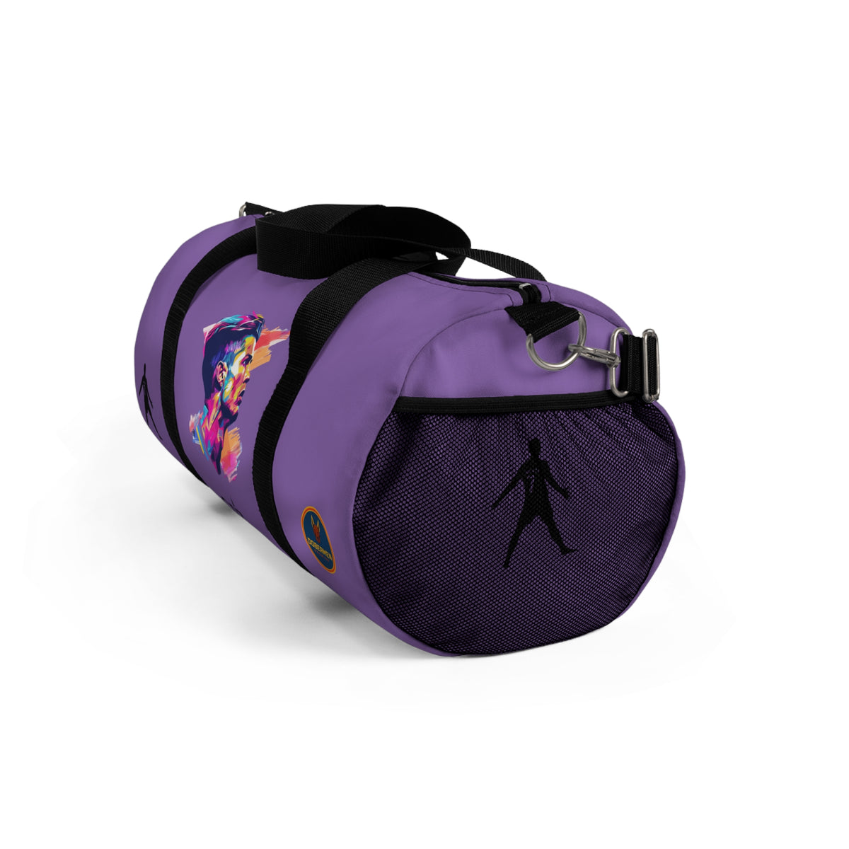 Premium Cristiano Ronaldo Duffel Bag Light purple 🏆⚽