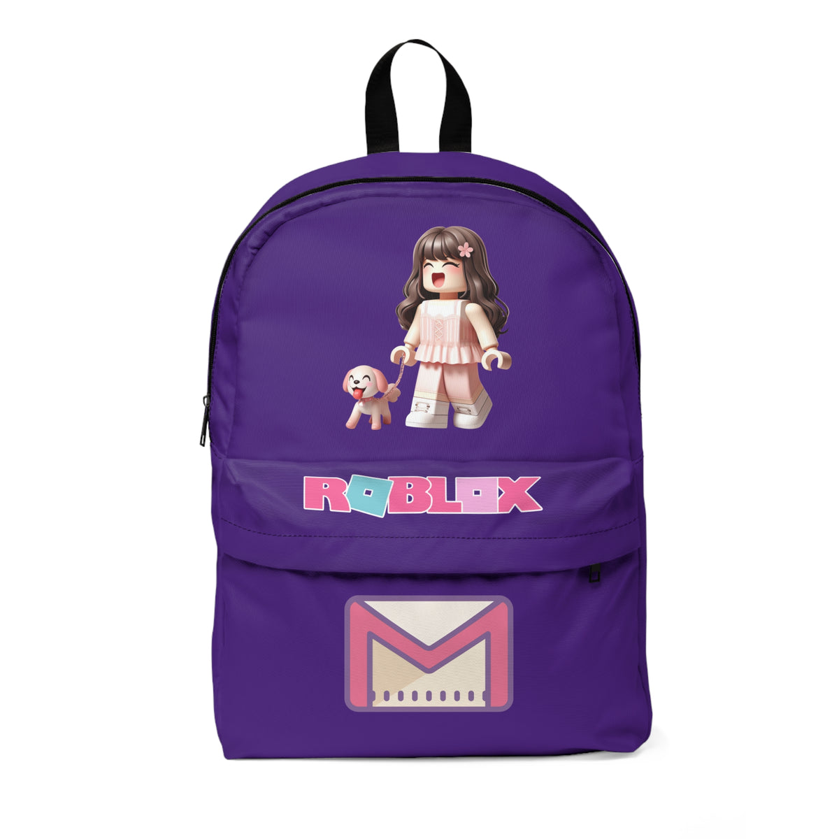 Roblox Soft Girl & Doggy Backpack Purple