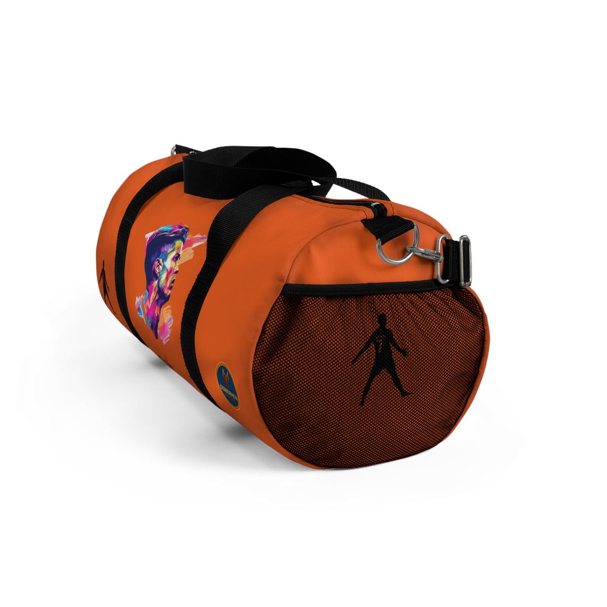 Premium Cristiano Ronaldo Duffel Bag Orange 🏆⚽