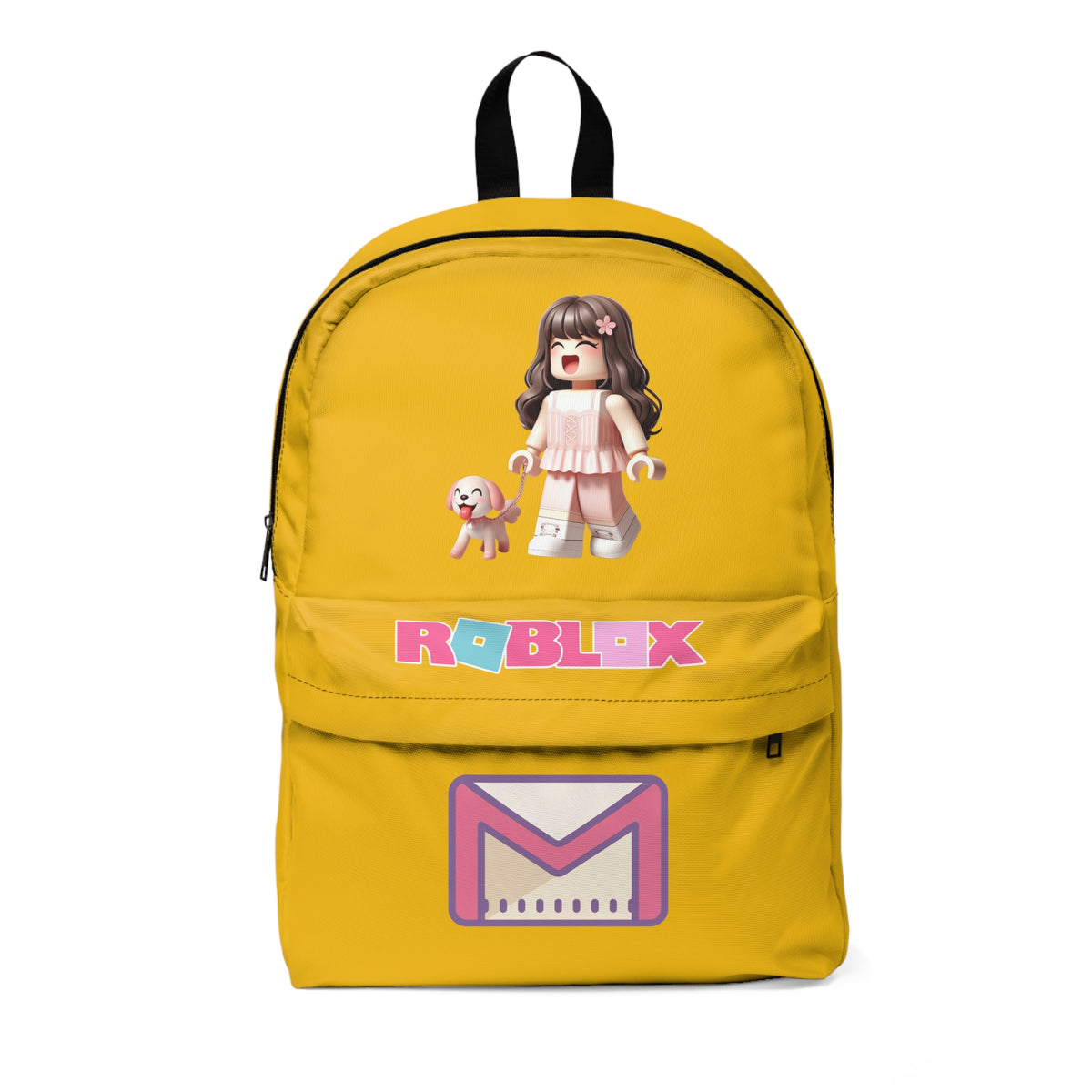 Roblox Soft Girl & Doggy Backpack Yellow