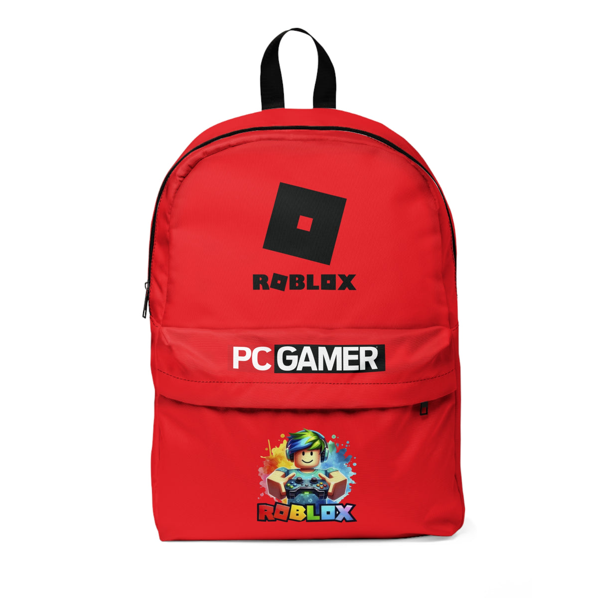 Roblox Level Up Gamer School Bag Red