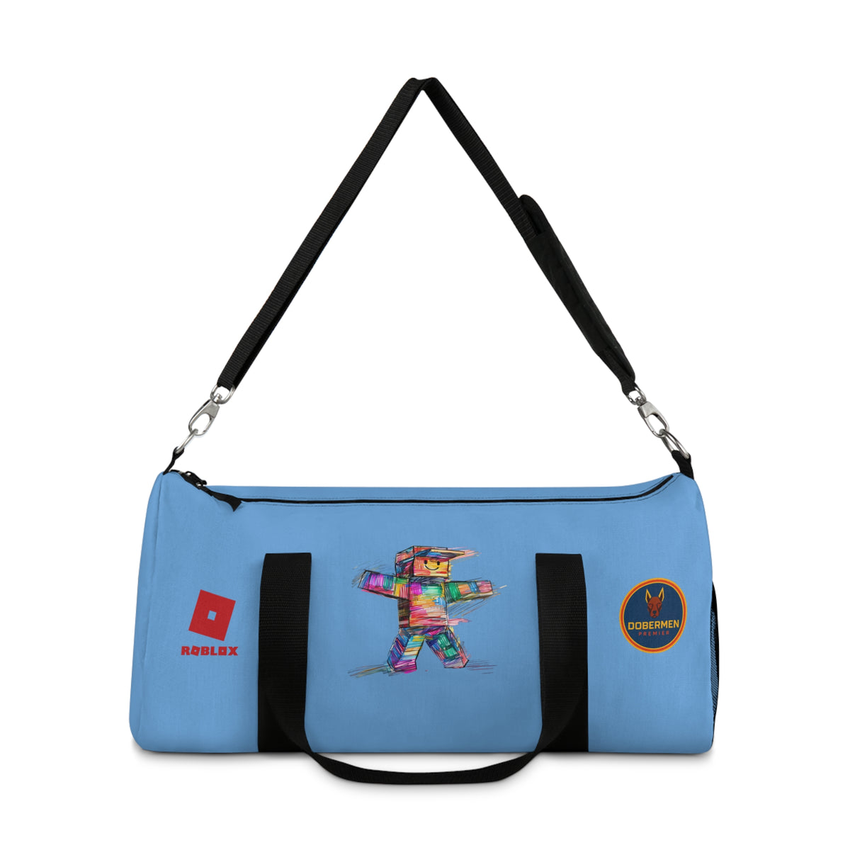 Roblox Themed Duffel Bag Light blue 🧒🕹️ 👧