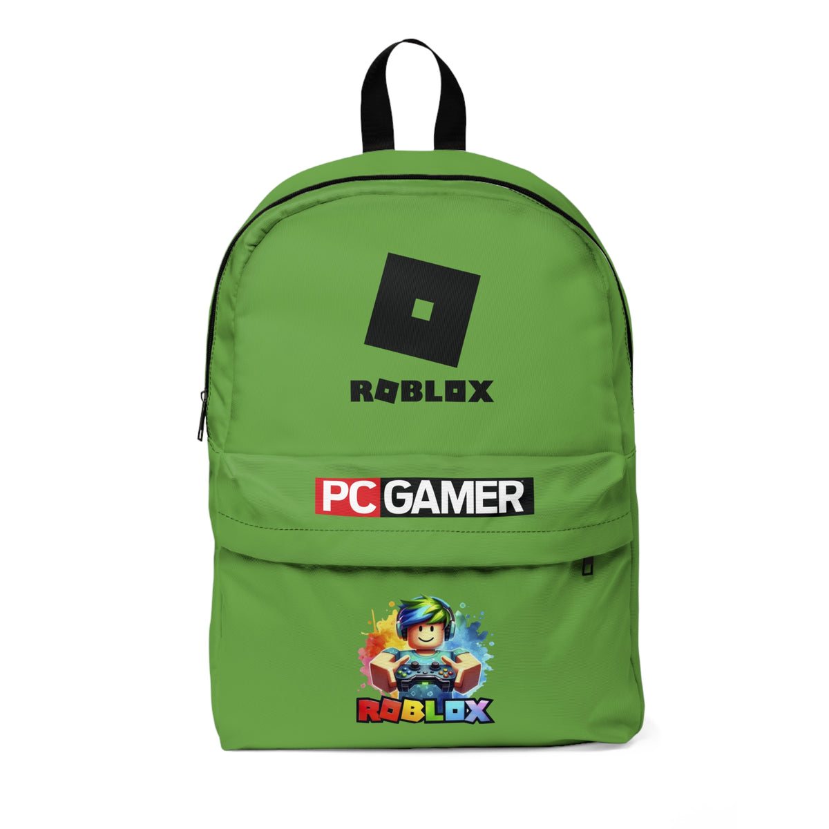 Roblox Level Up Gamer School Bag Green