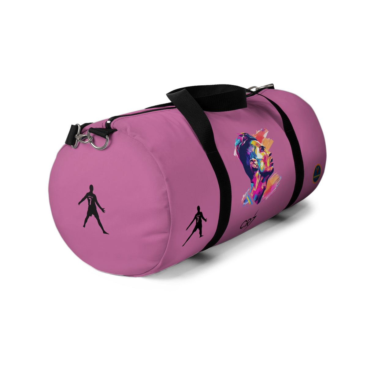 Premium Cristiano Ronaldo Duffel Bag Light pink 🏆⚽