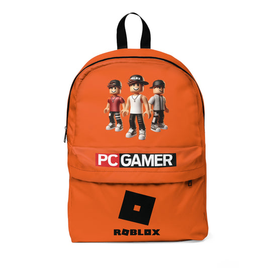 Roblox PC Gamer Orange School Backpack