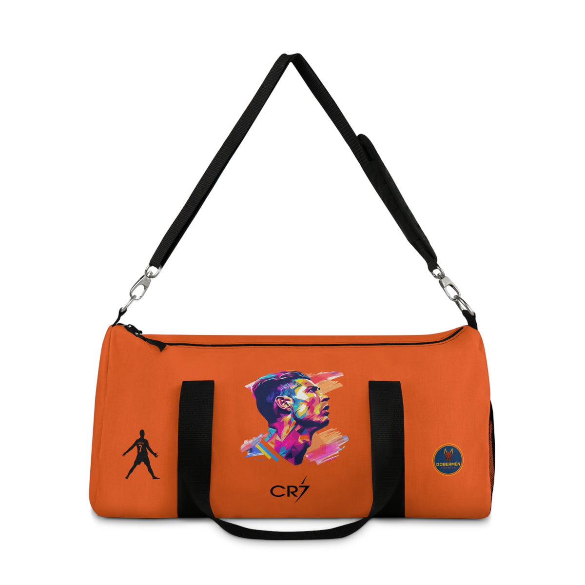 Premium Cristiano Ronaldo Duffel Bag Orange 🏆⚽