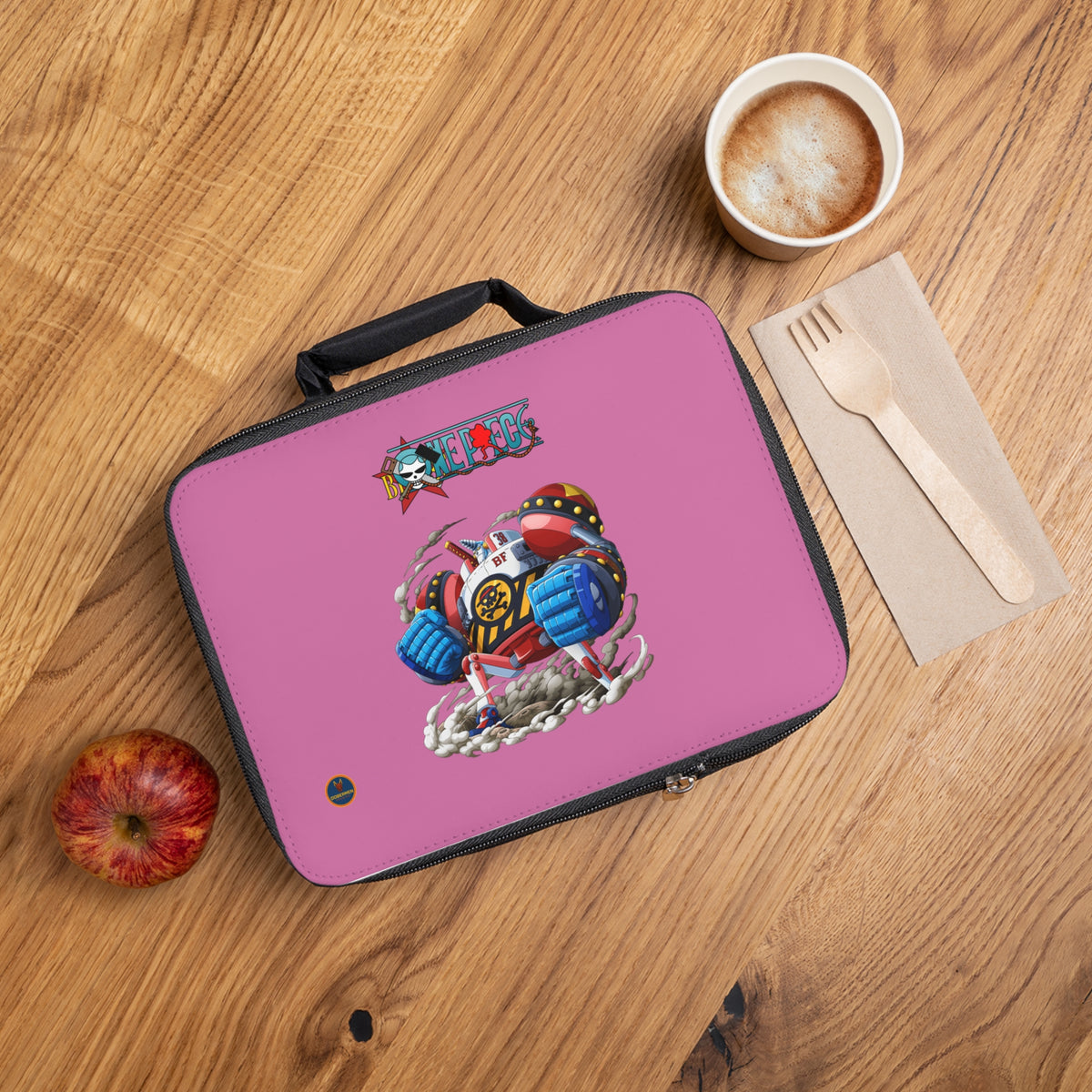 Franky One Piece Anime Lunch Bag Light pink 🍱