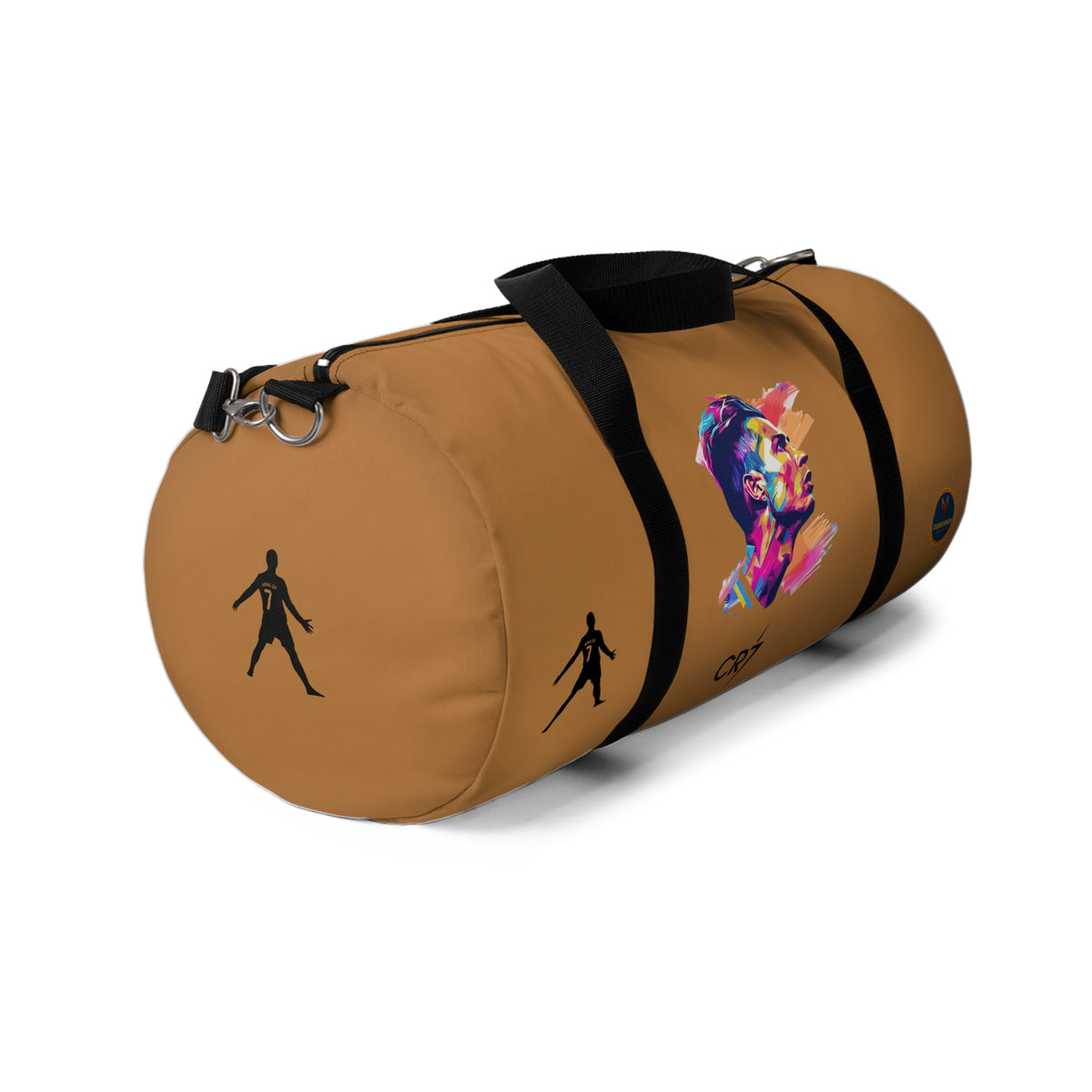 Premium Cristiano Ronaldo Duffel Bag Light brown 🏆⚽