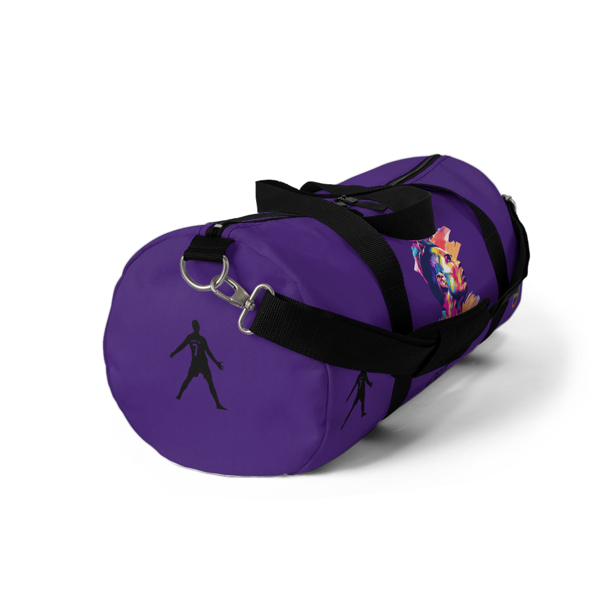 Premium Cristiano Ronaldo Duffel Bag Purple 🏆⚽