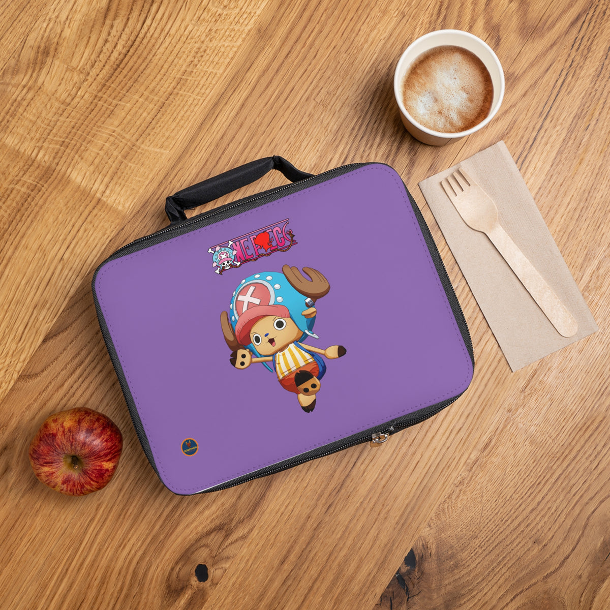 Tony Tony Chopper One Piece Anime Lunch Bag Light purple 🍱