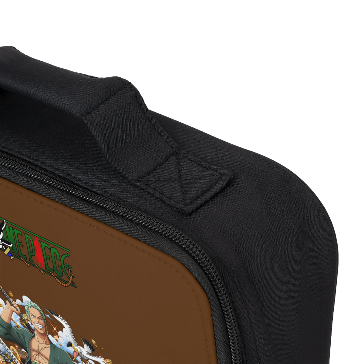 Roronoa Zoro One Piece Anime Lunch Bag Brown 🍱