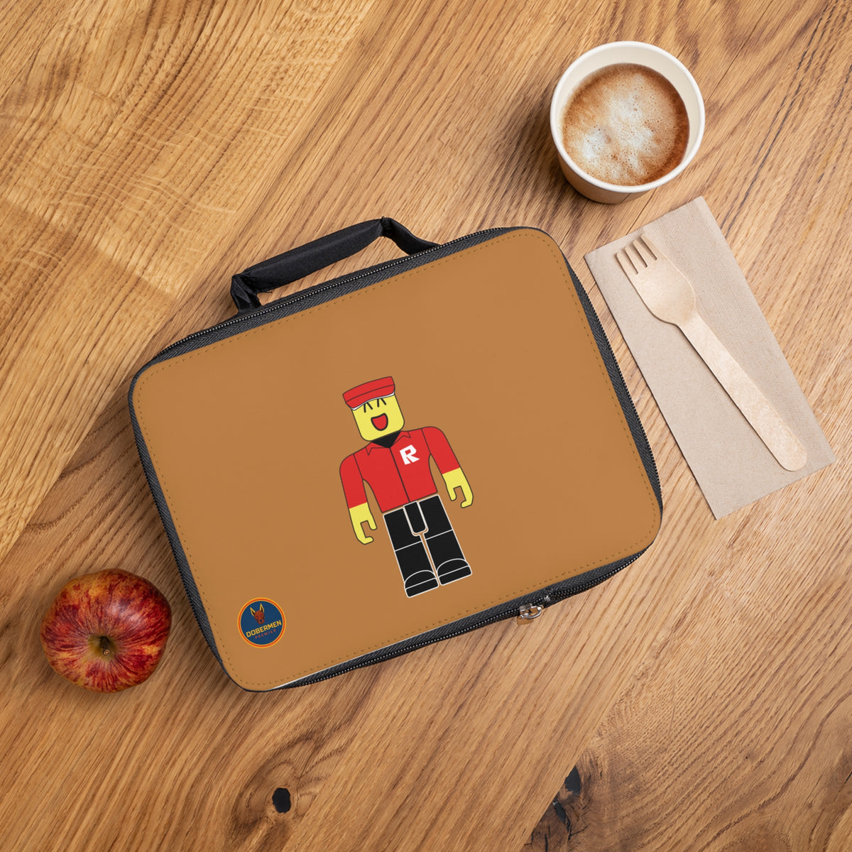 Roblox Gamer Lunch Bag Light brown 🎮🎒✨