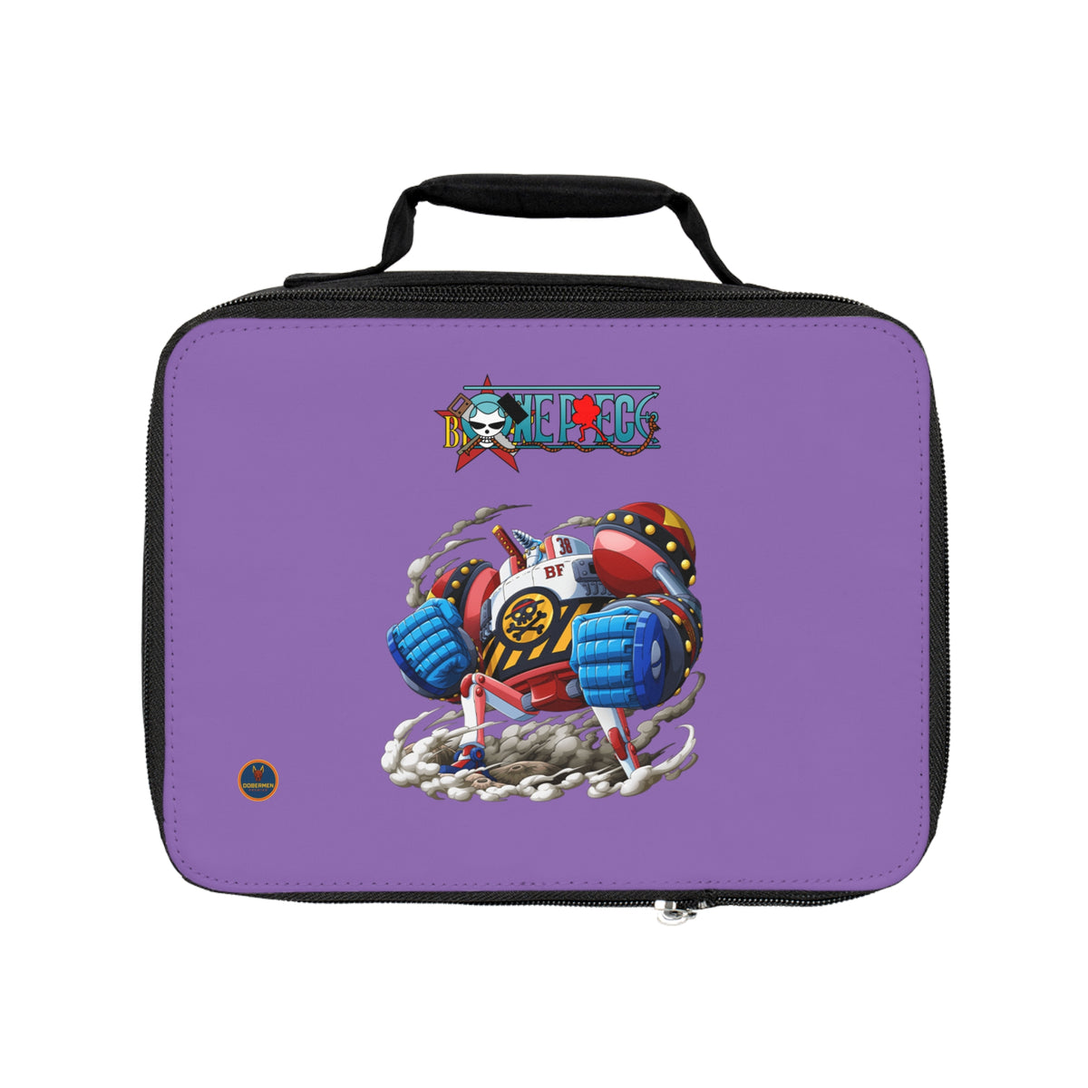 Franky One Piece Anime Lunch Bag Light purple 🍱