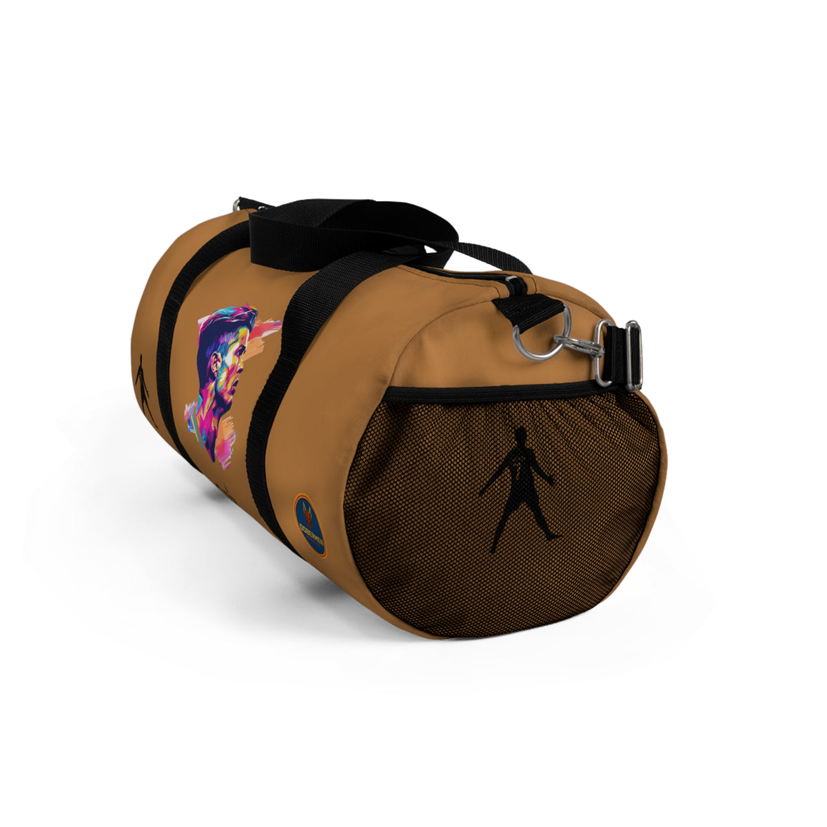 Premium Cristiano Ronaldo Duffel Bag Light brown 🏆⚽