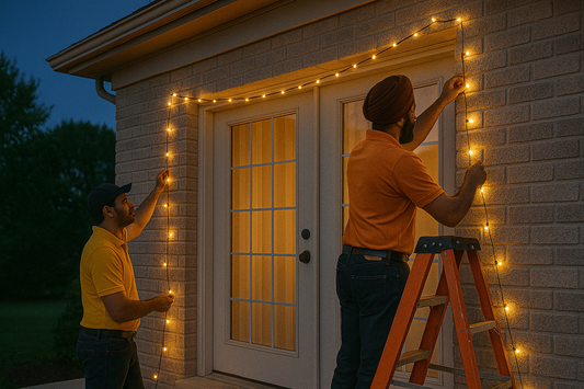 Servicio de instalación de iluminación para Diwali