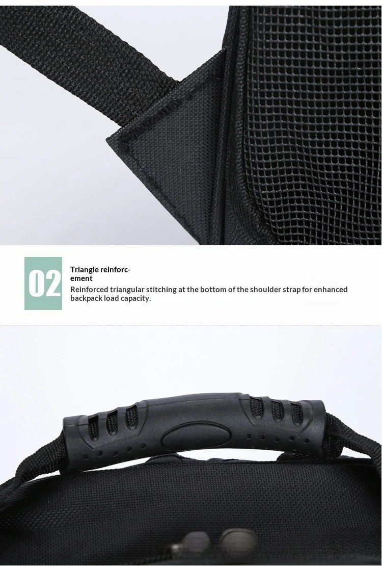 Portable pet carrier travel backpack for cats and dogs pet supplies pet bag cat backpack space