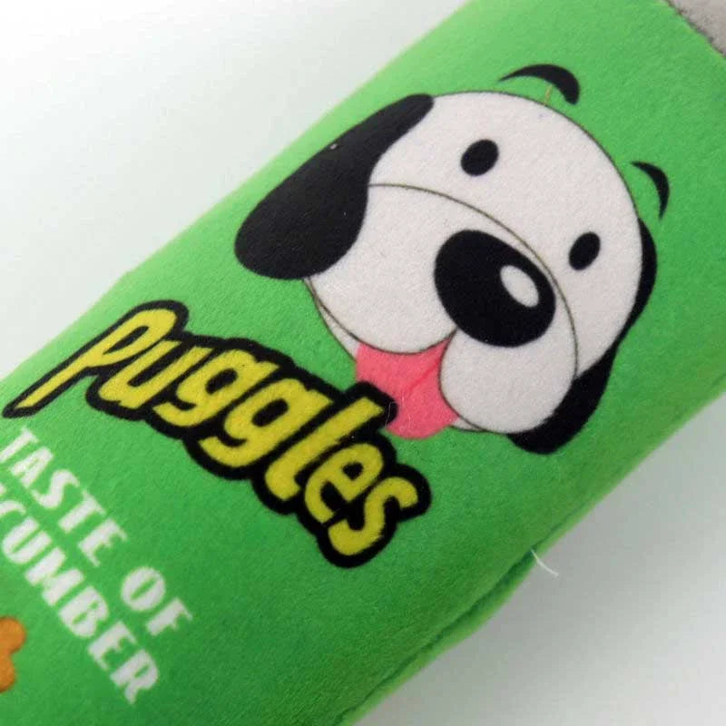 Simulated Beer Bottle Plush Dog Toy with Squeaky BB Sound Interactive Bite Resistant Pet Toy for Teeth Cleaning And Molar Relief