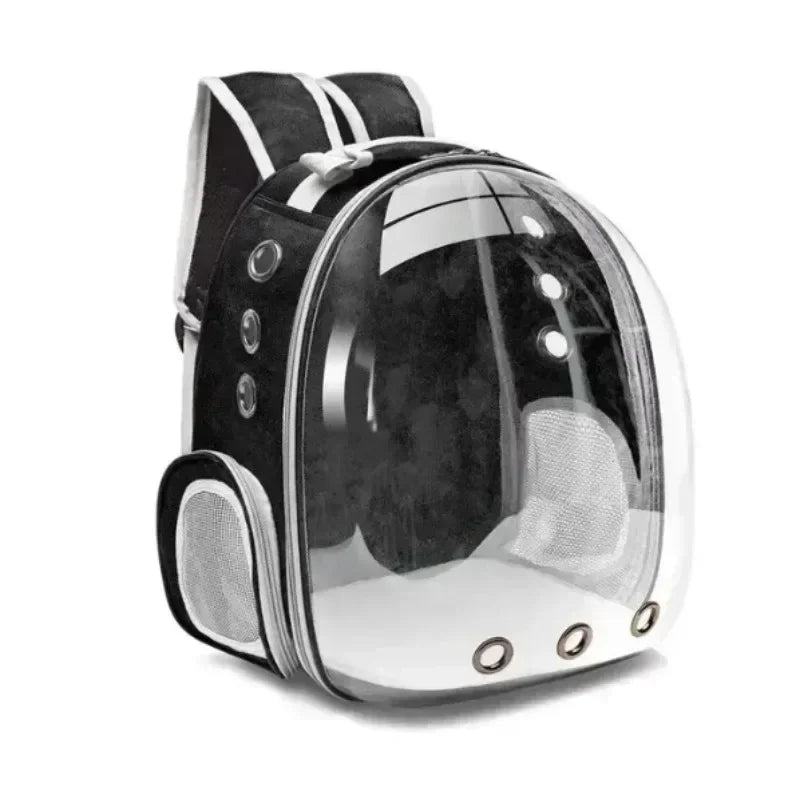 Space Capsule Transparent Cat Bag Out Breathable Backpack Pet Bag Oxford Cloth Portable Cat Bag Pet Supplies