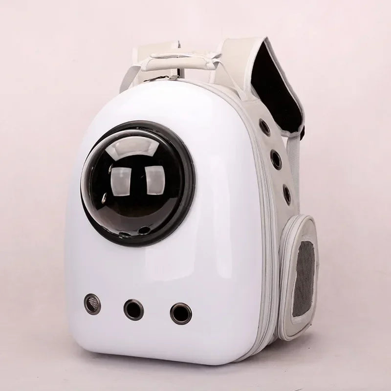 Space Capsule Transparent Cat Bag Out Breathable Backpack Pet Bag Oxford Cloth Portable Cat Bag Pet Supplies