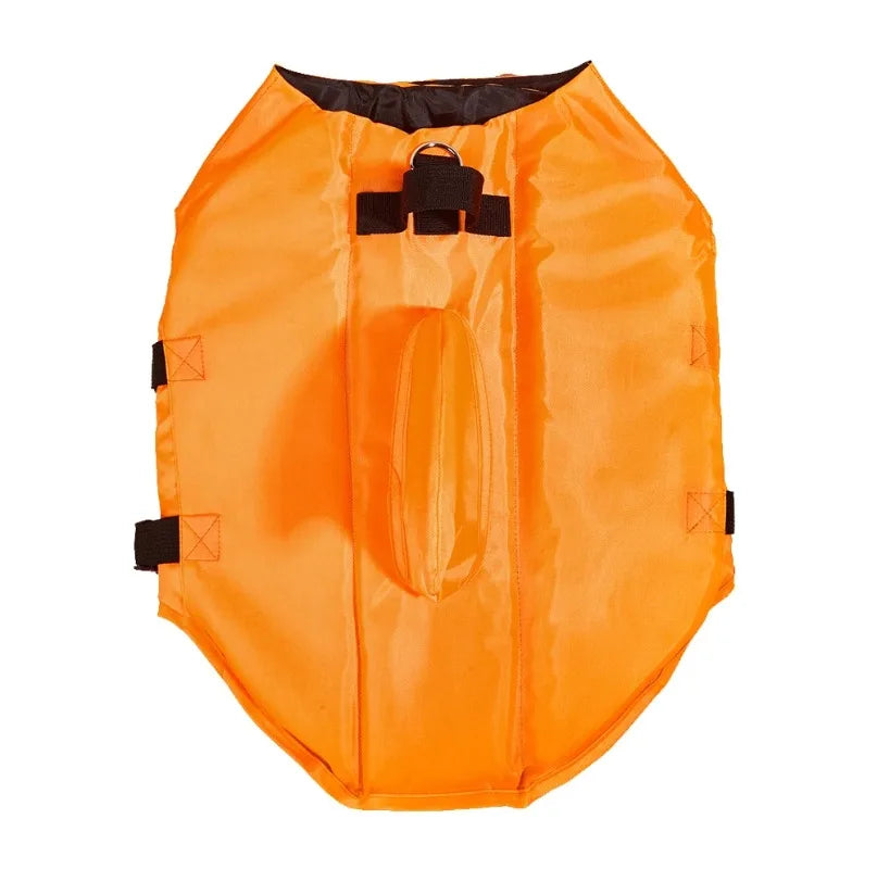 Shark Fin Dog Life Jacket Enhanced Buoyancy Small Dogs Swimming Clothes Safety Vest with Handle for Dogs Surfing