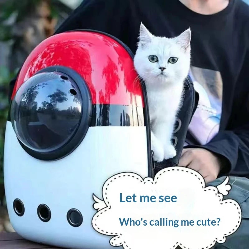 Portable pet carrier travel backpack for cats and dogs pet supplies pet bag cat backpack space